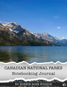 Preview of Canadian National Parks Notebooking Journal (Plus Easel Activity)