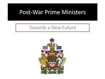 Preview of Canadian Prime Ministers - King, St. Laurent, Diefenbaker, Pearson, and Trudeau