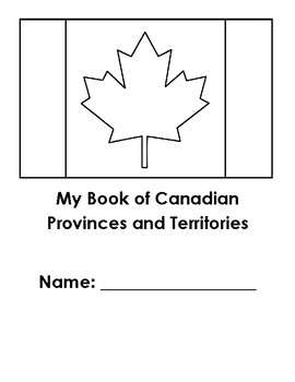 Preview of Canadian Provinces & Territories Book