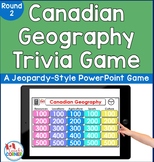 Canadian Provinces, Territories and Regions Trivia Game - Round 2