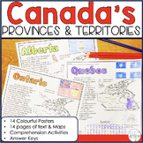 Canadian Provinces and Territories Activities