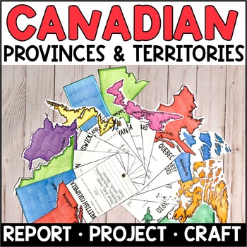 Preview of Canada Project - Provinces and Territories Research Report and Craft