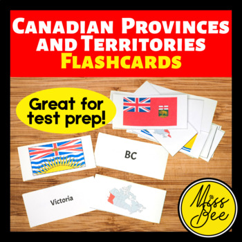 Preview of Canadian Provinces and Territories Flashcards
