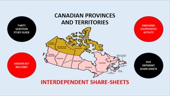 Preview of Canadian Provinces and Territories: Interdependent Share-Sheets Activity