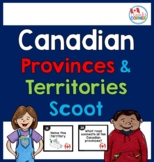 Canadian Provinces and Territories Scoot Activity | Task Cards