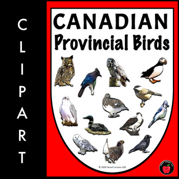 Preview of Canadian Provincial Symbols: Birds for Canadian Provinces and Territories