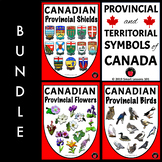 Canadian Provincial Symbols Clipart BUNDLE: Canadian Provi