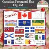 Canadian Provincial/Territorial Flags Clip Art for Commerc