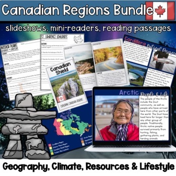Preview of Canadian Regions: Geography, Landforms, Resources, People