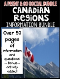 Canadian Regions: Information Bundle