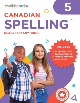 Preview of Canadian Spelling Grade 5