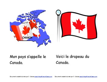 Preview of Livre sur les symboles du Canada /Canadian symbols (Ontario Version) Français