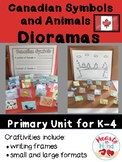 Canadian Symbols and Animals Dioramas K-4