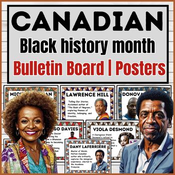 Preview of Canadian black history month | Bulletin Board | Posters