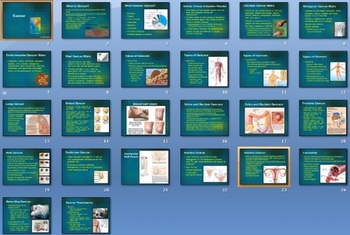 Preview of Cancer Smartboard Notebook Presentation Lesson Plan
