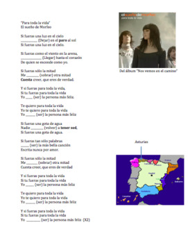 Preview of Canción en el Condicional - Spanish Song in the Spanish Conditional Tense
