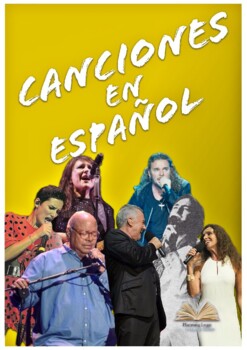Preview of Canciones en español, Songs in Spanish Lesson Pack - All 10 Lessons!