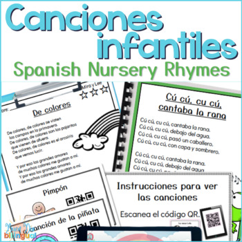 Preview of Canciones infantiles - Traditional Spanish Nursery Rhymes, Songs