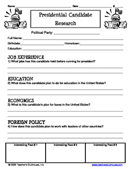 Preview of Candidate Brochure Form