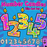 Clip Art Birthday Candles | Number Candles Clipart