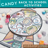 Candy All About Me Back to School Writing Activities - First Week of School