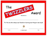 Candy Bar Award - Twizzlers