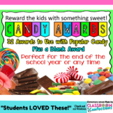 Candy Bar Awards : End of the Year Candy Awards 3rd 4th 5th