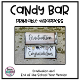 Candy Bar Printable Wrappers-Graduation and End of the Yea