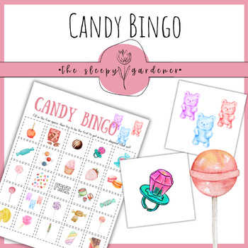 Candy Bingo | End of Year Activity | Low Prep Printable | Party Game