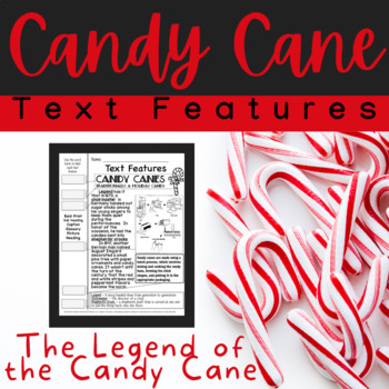 Preview of Candy Cane Christmas Activity