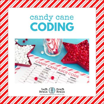 Preview of Candy Cane Coding STEAM Activity