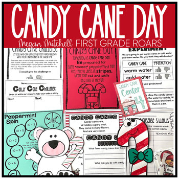 Preview of Candy Cane Day Holiday Christmas Activities
