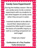 Candy Cane Experiment Book!