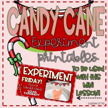 candy cane experiment free printable