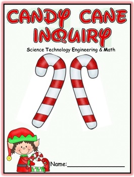 Preview of Candy Cane Inquiry STEM