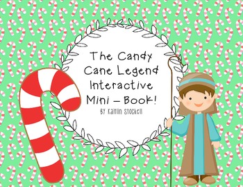 Preview of Candy Cane Legend Interactive Mini-Book
