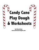 Candy Cane Play Dough and Worksheets