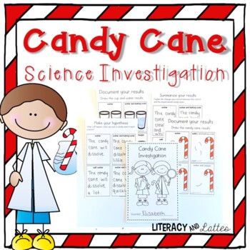 Preview of Christmas Science: Candy Cane Science Experiment