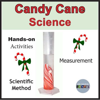 Preview of Candy Cane Science, Christmas Science Activities Christmas Science Experiments