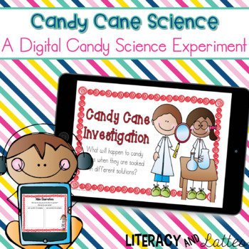 Preview of Candy Cane Science Experiment {Digital Christmas Science}