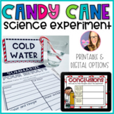 Candy Cane Science Experiment  - Printable and Digital