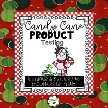 Preview of Candy Cane Taste Testing - Math and Writing Activity