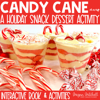 Preview of Candy Cane in a Cup a Holiday Christmas Cooking Snack Activity