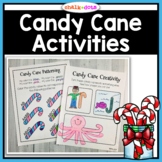 Candy Canes Activities | Thematic Unit - Math - Art - Writ