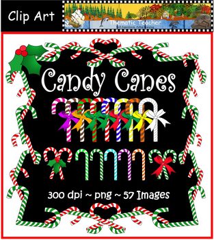 Preview of Candy Canes Clip Art