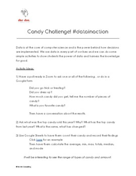 Preview of Candy Challenge! #datainaction