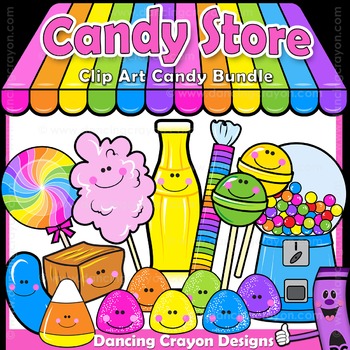 Preview of Candy Clip Art BUNDLE