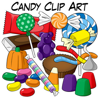 Download Candy Clip Art by Digital Classroom Clipart | Teachers Pay ...