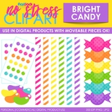 Candy Clip Art Bright Set (Digital Use Ok!)