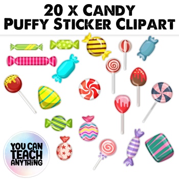 PUFFY NUMBER STICKER -ASSORTED 1 SHT - Creative Kids